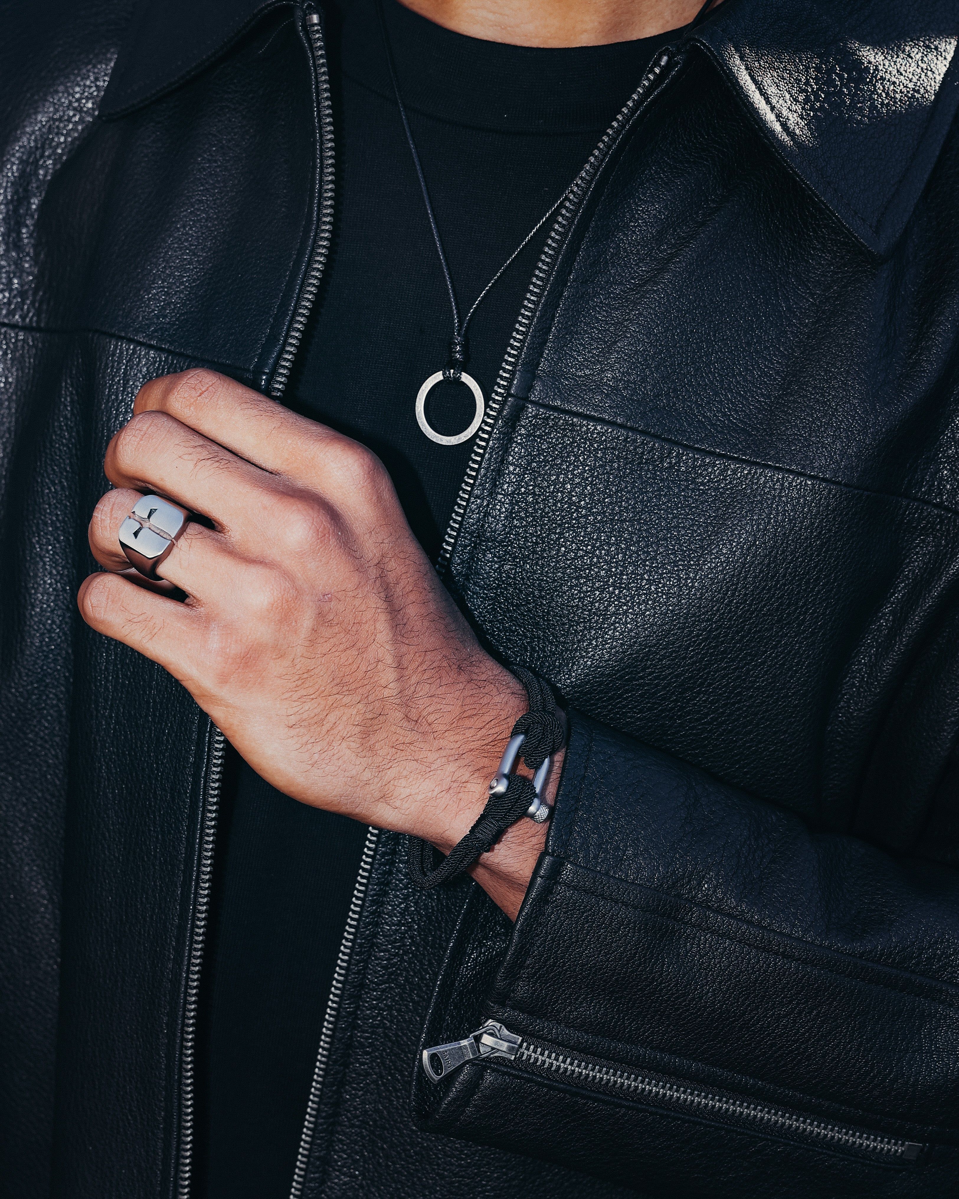 Saint Morta Carabiner Bracelet Black sold by Culture Kings product image thumbnail 3