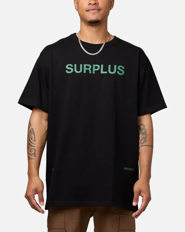 Daniel Patrick Surplus Logo T-Shirt Black/Hunter Green sold by Culture Kings
