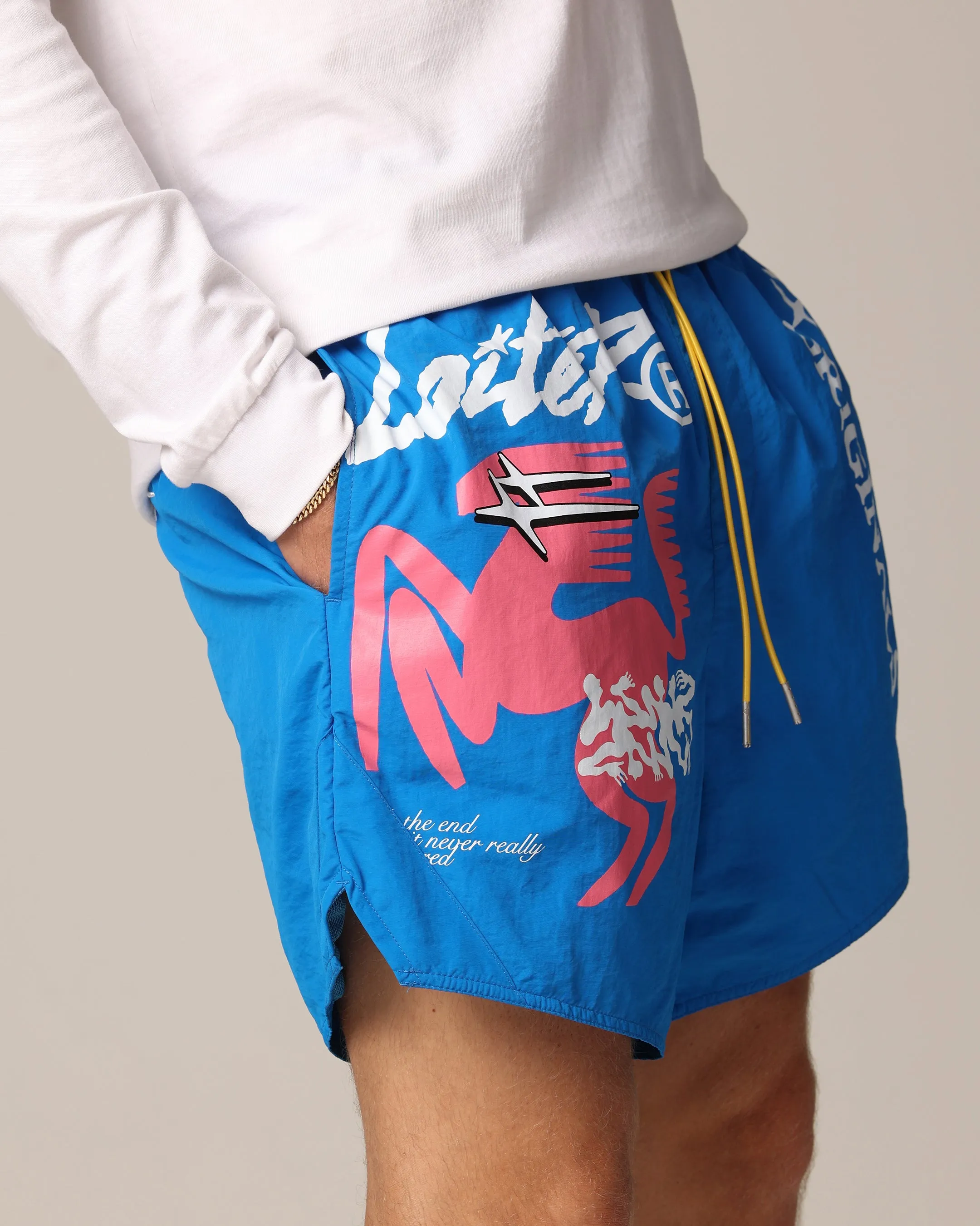 Loiter Rodeo Walk Shorts Blue sold by Culture Kings product image thumbnail 3