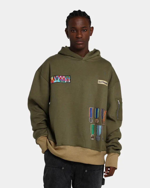 Homesick Honor Hoodie Olive sold by Culture Kings