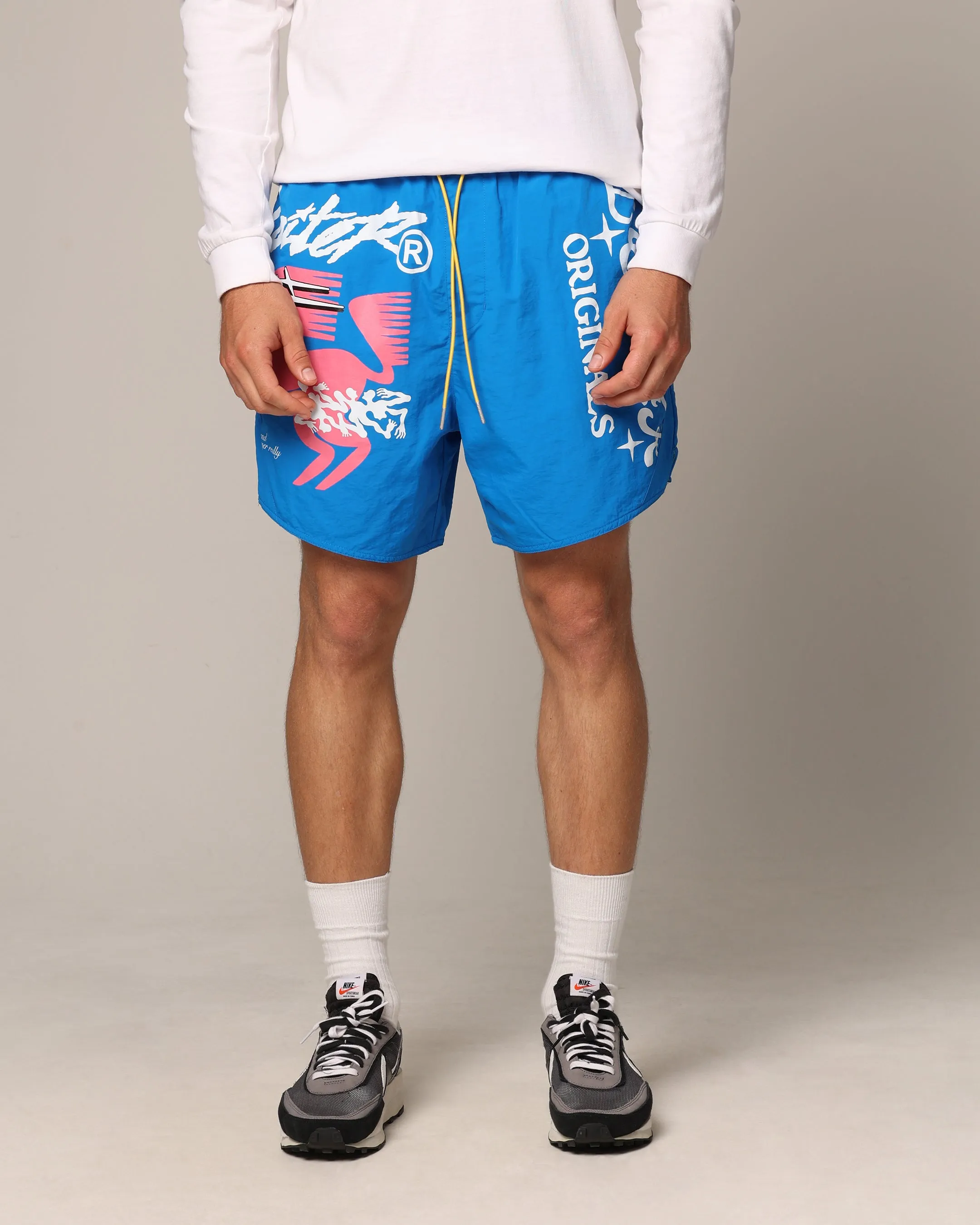 Loiter Rodeo Walk Shorts Blue sold by Culture Kings