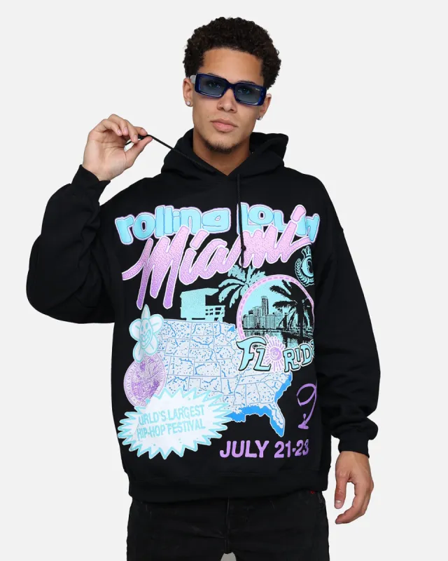 Rolling Loud Miami '23 Hoodie Black sold by Culture Kings