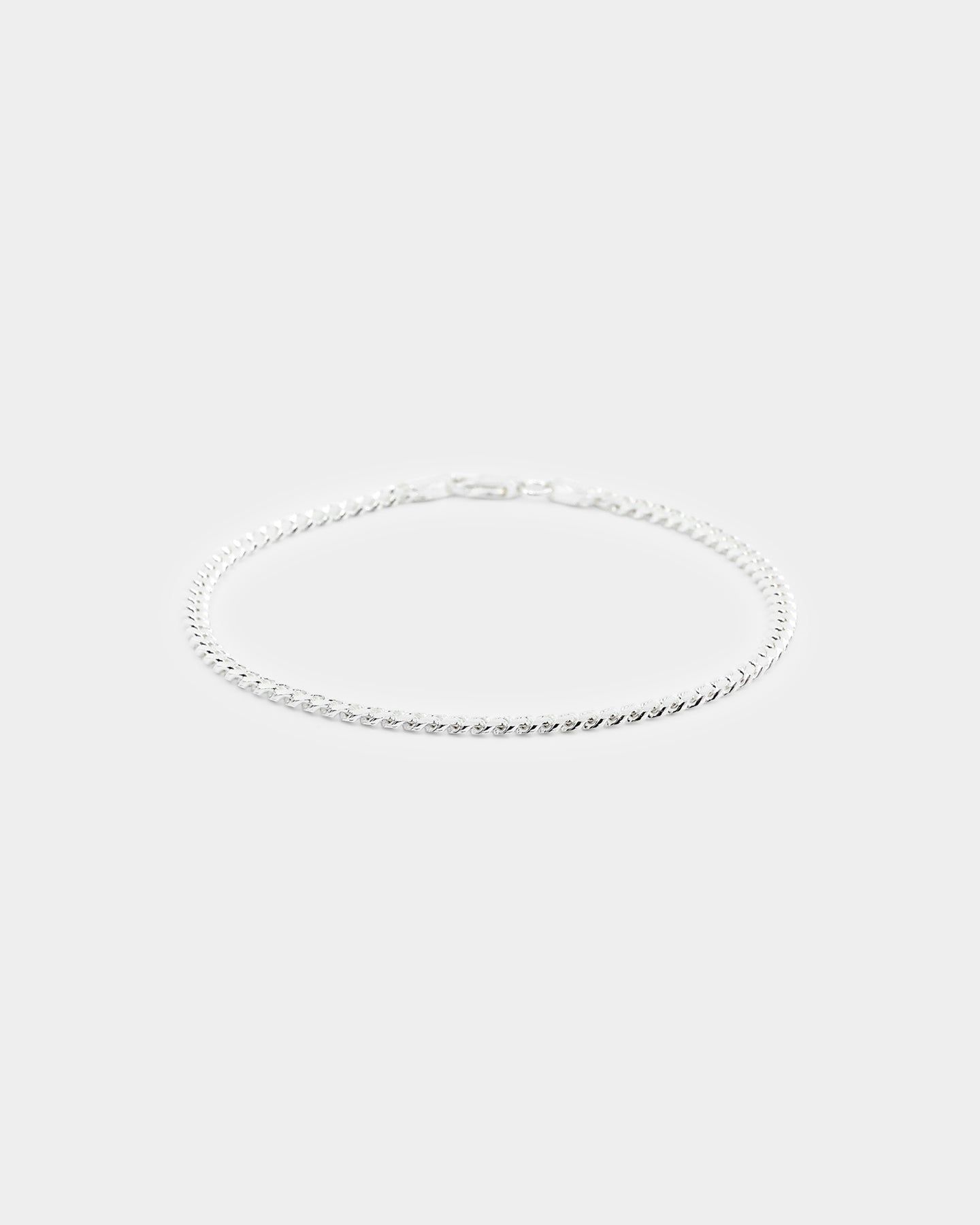House Of Auric 3mm Cuban Link Bracelet Sterling Silver sold by Culture Kings product image thumbnail 2