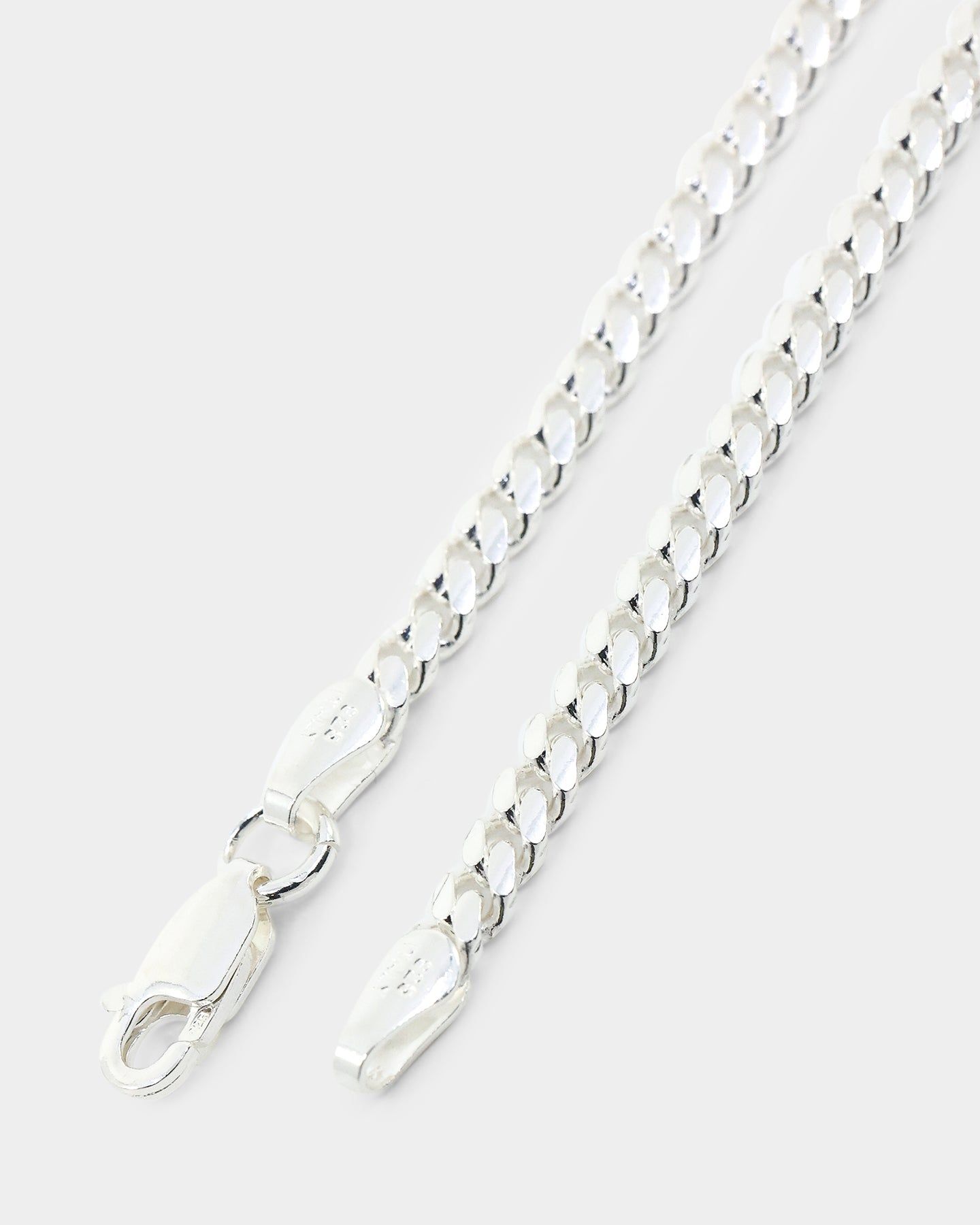 House Of Auric 3mm Cuban Link Bracelet Sterling Silver sold by Culture Kings product image thumbnail 4