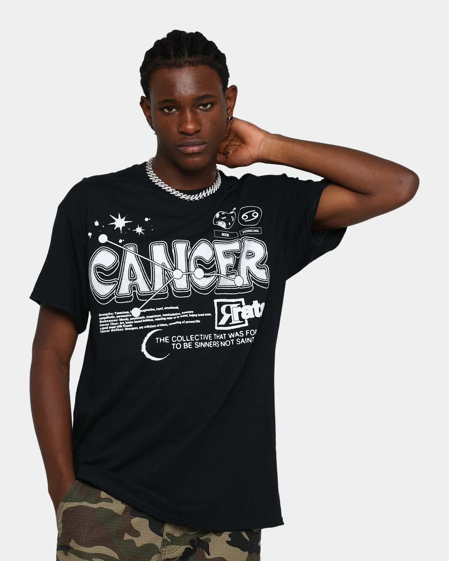 Rats Get Fat Cancer T-Shirt Black sold by Culture Kings product image thumbnail 2