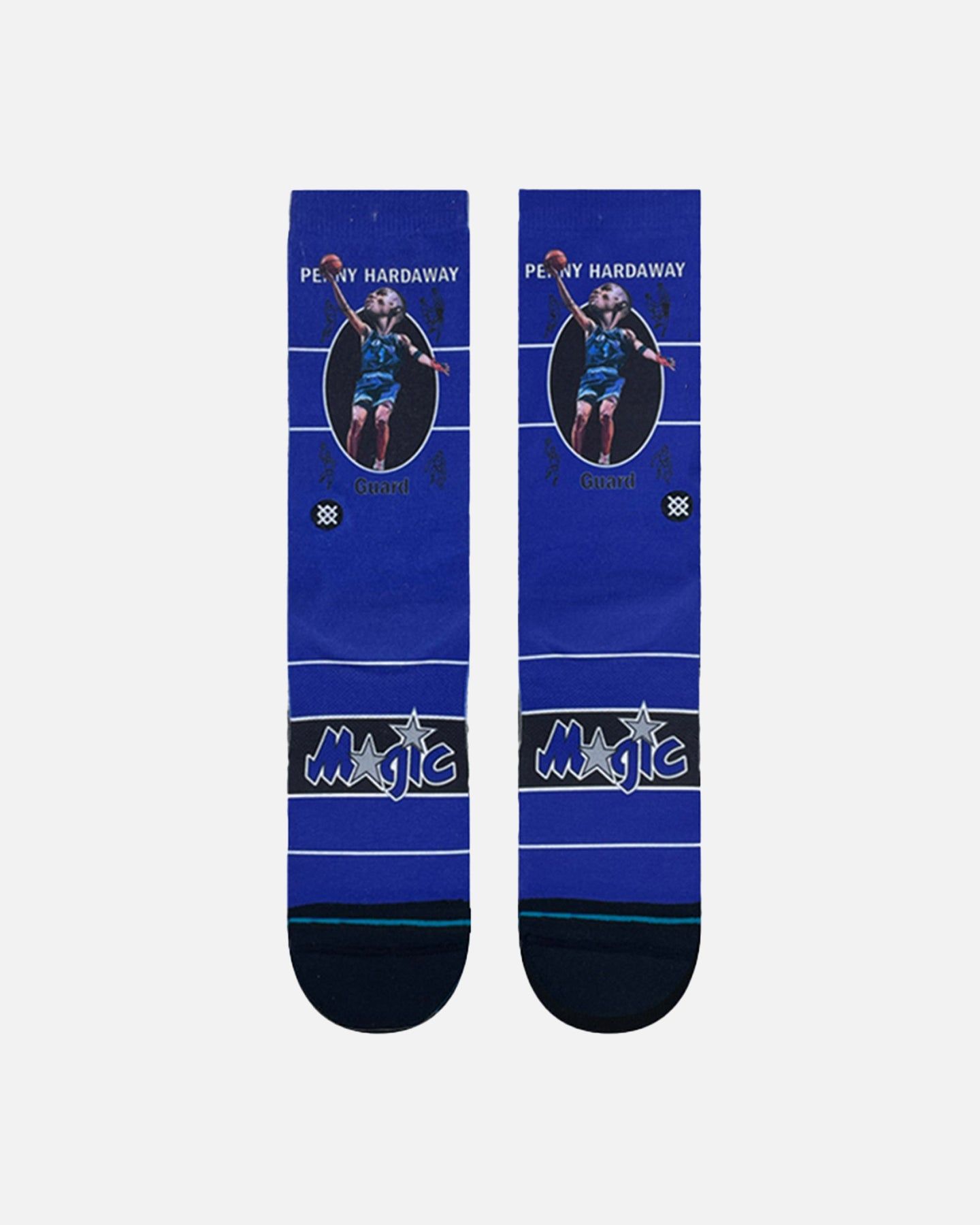 Stance X NBA Orlando Magic Penny Hardaway Retro Bighead Crewcut Socks Multi sold by Culture Kings