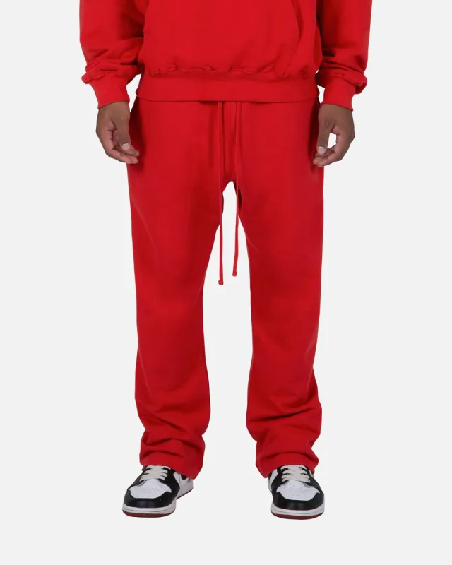 MNML Relaxed Everyday Sweatpants Red sold by Culture Kings