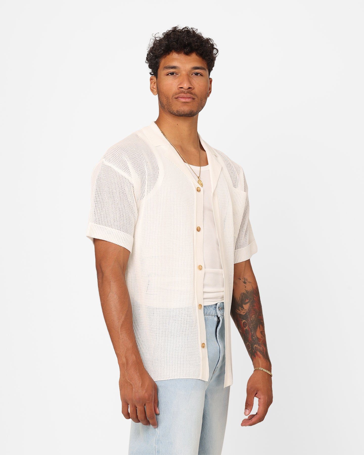 XXIII Ryda Button Up Shirt White sold by Culture Kings product image thumbnail 5