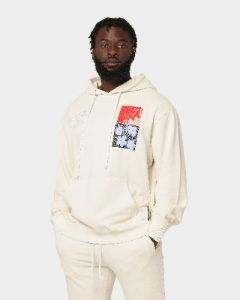 Dead Studios Flower Wave Hoodie Bone/Red/Black sold by Culture Kings