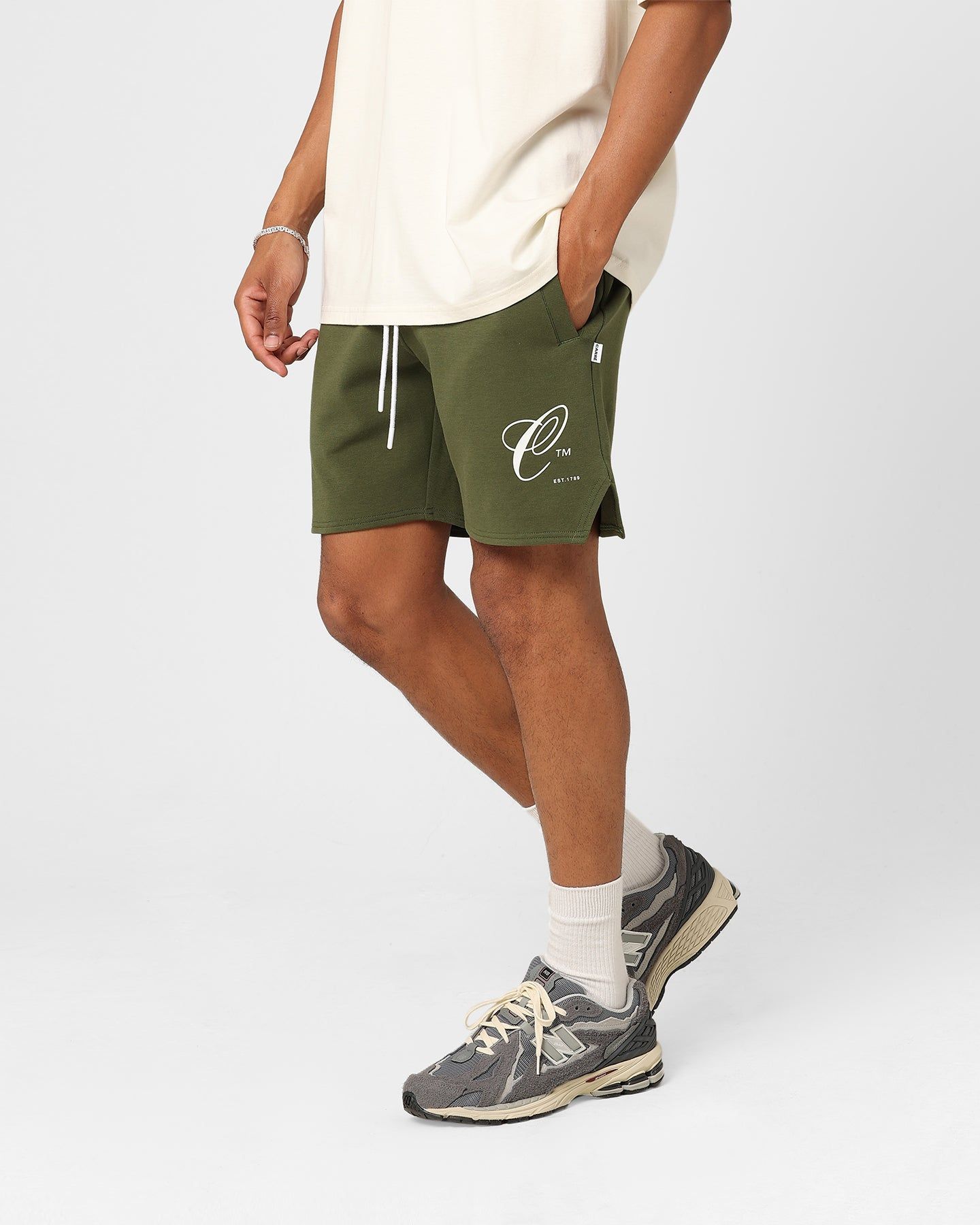 Carre Capital C Motion Shorts Army Green sold by Culture Kings