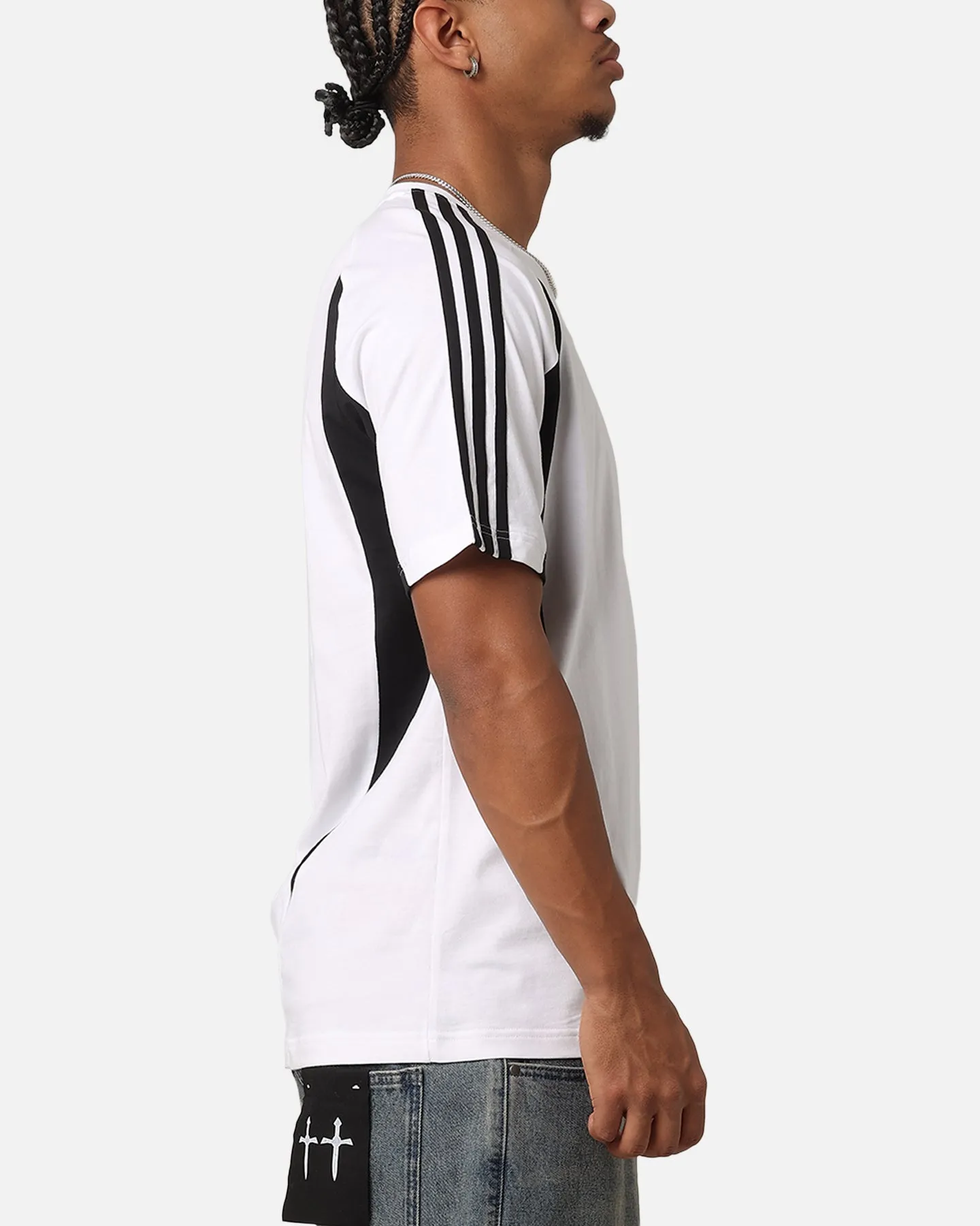 Adidas Archive T-Shirt White/Black sold by Culture Kings product image thumbnail 4