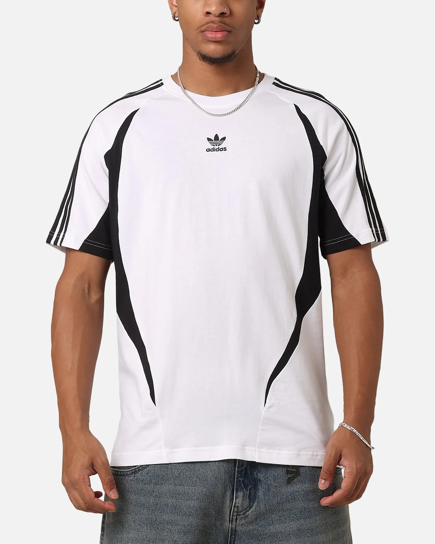 Adidas Archive T-Shirt White/Black sold by Culture Kings