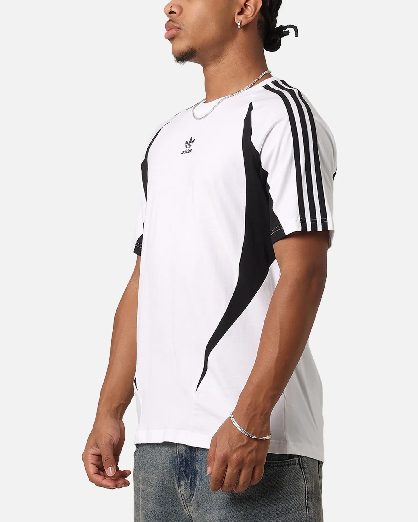 Adidas Archive T-Shirt White/Black sold by Culture Kings product image thumbnail 5
