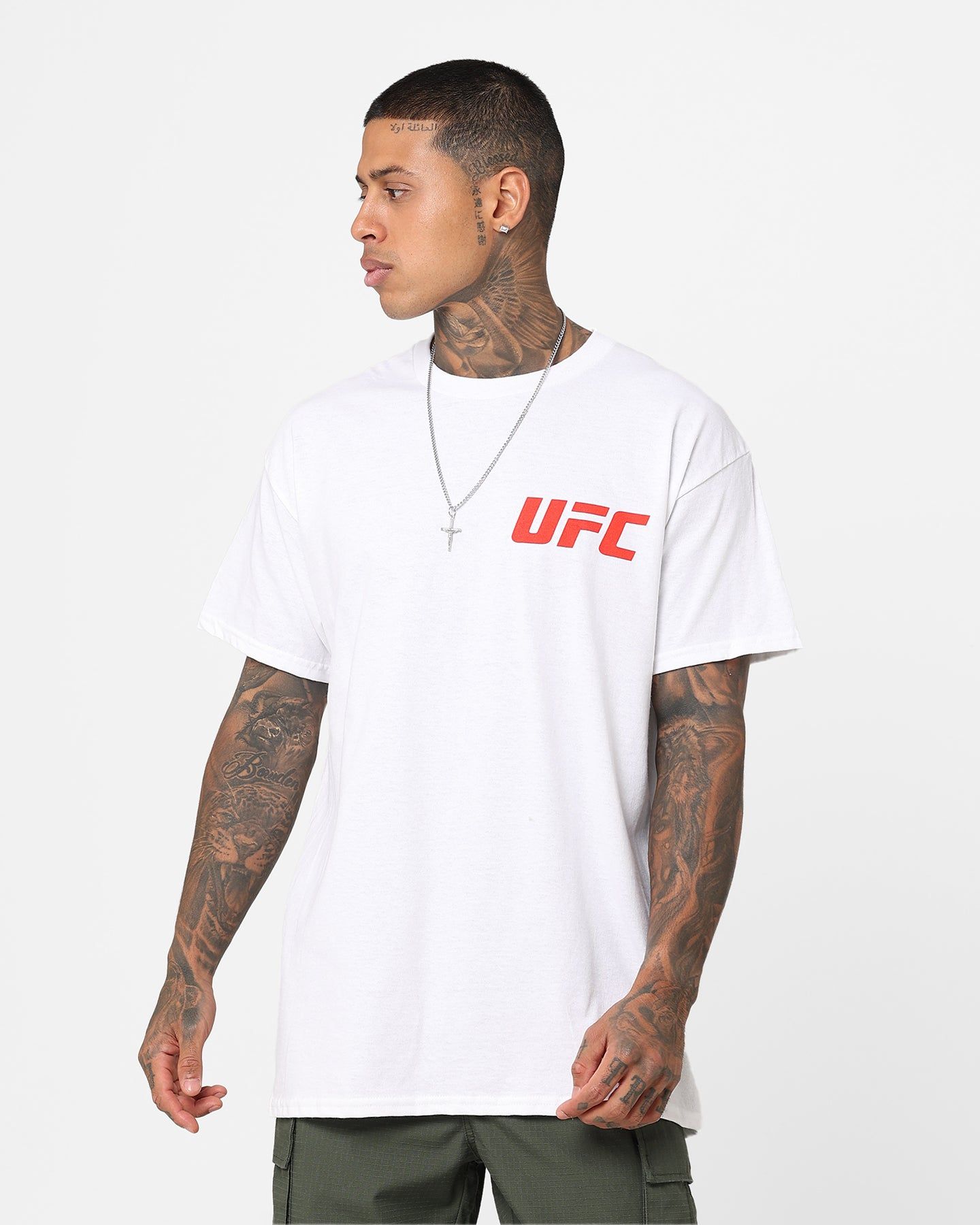 UFC By Goat Crew Logo T-Shirt White sold by Culture Kings