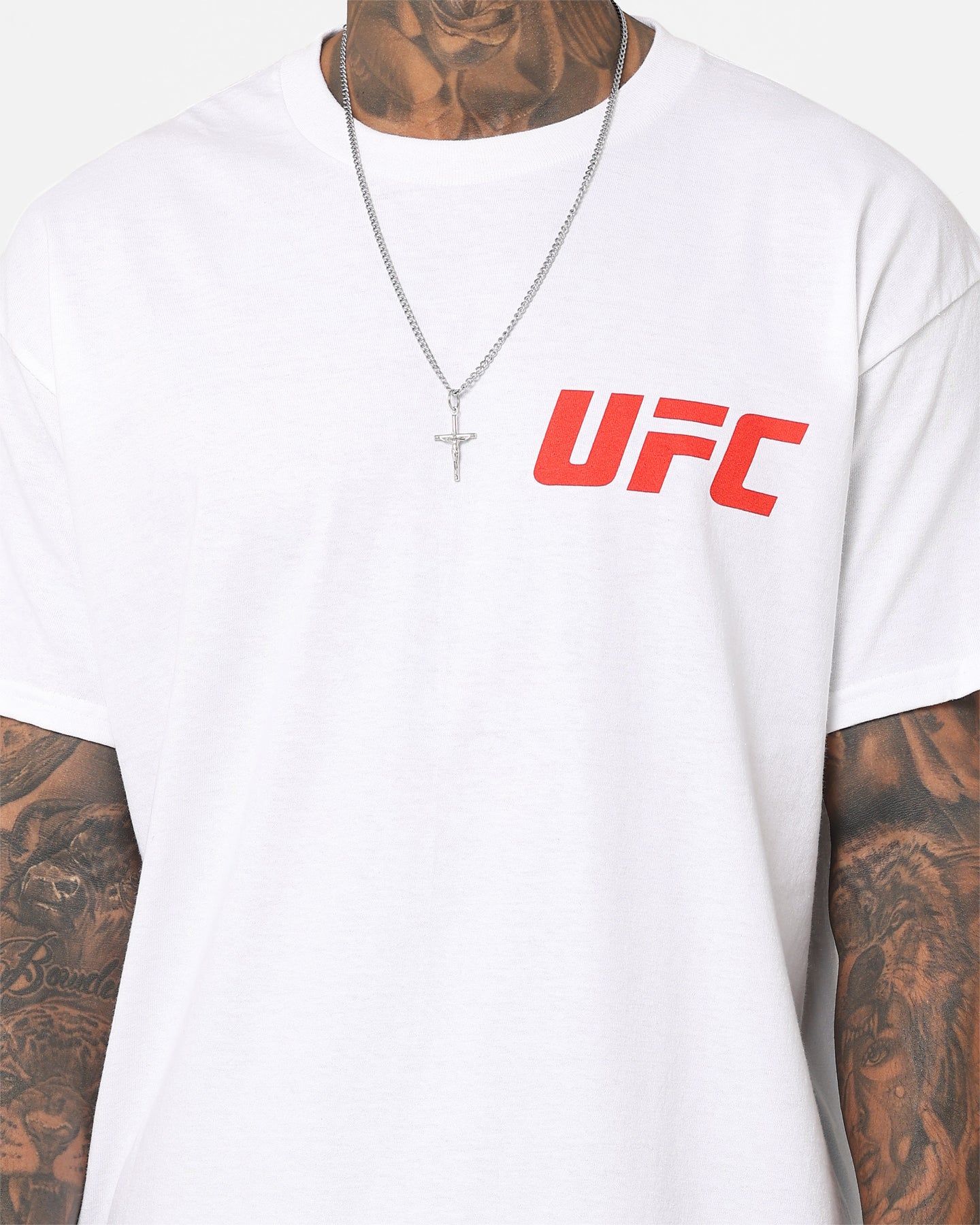 UFC By Goat Crew Logo T-Shirt White sold by Culture Kings product image thumbnail 5