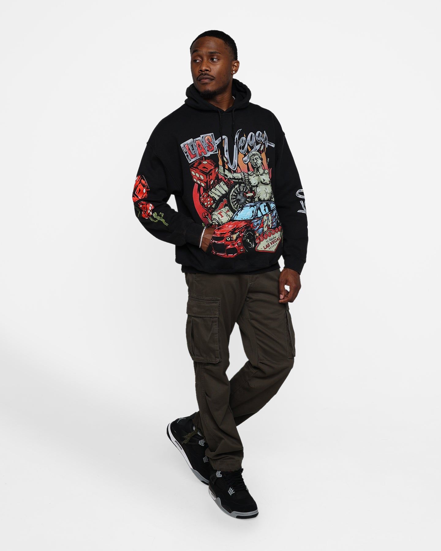 Goat Crew Dice Roll Hoodie Black Wash sold by Culture Kings product image thumbnail 3