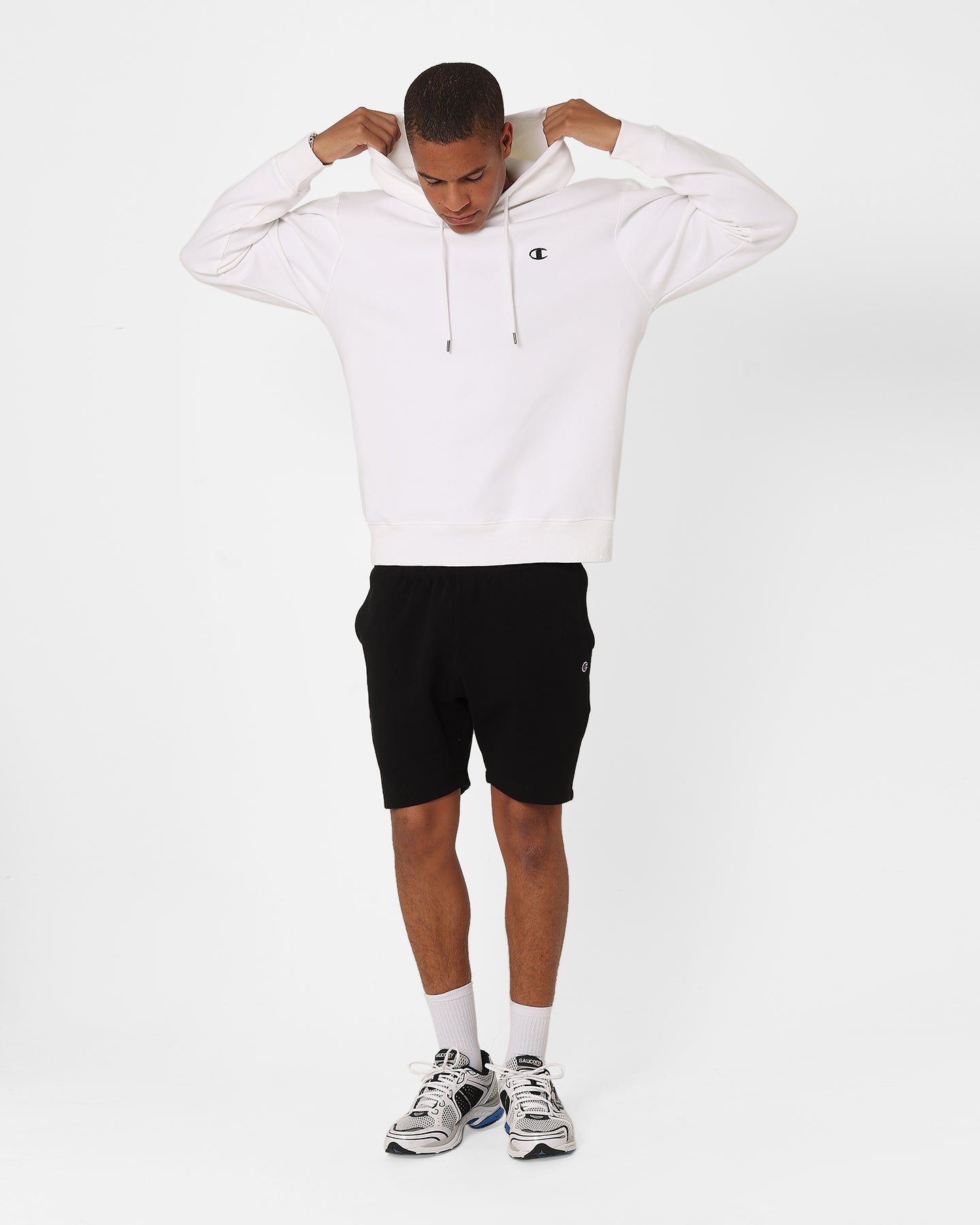Champion Rochester Base Hoodie White sold by Culture Kings product image thumbnail 2