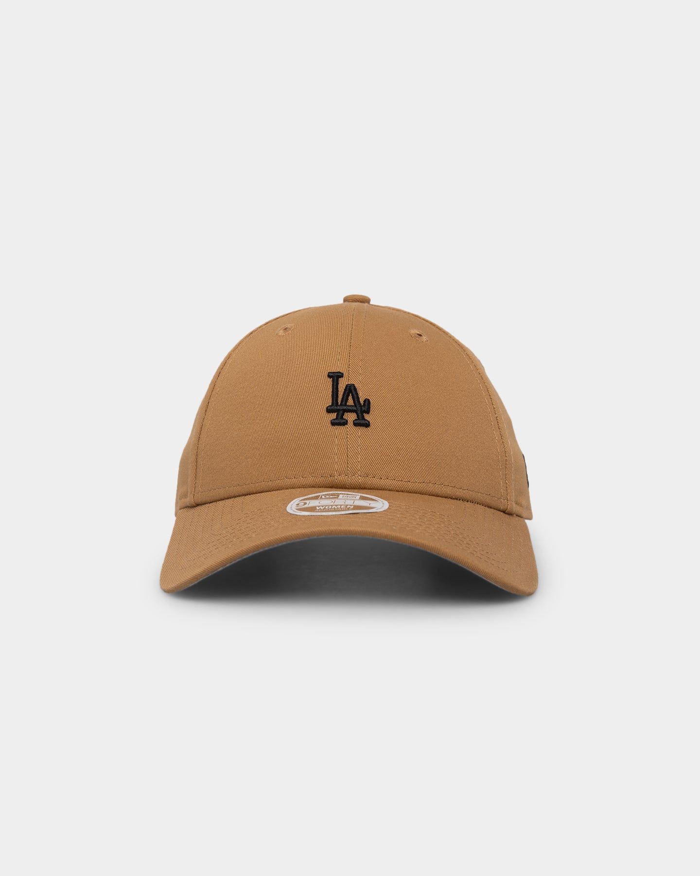New Era Women's Los Angeles Dodgers 9FORTY Cloth Strap Mini Strapback Med Beige sold by Culture Kings