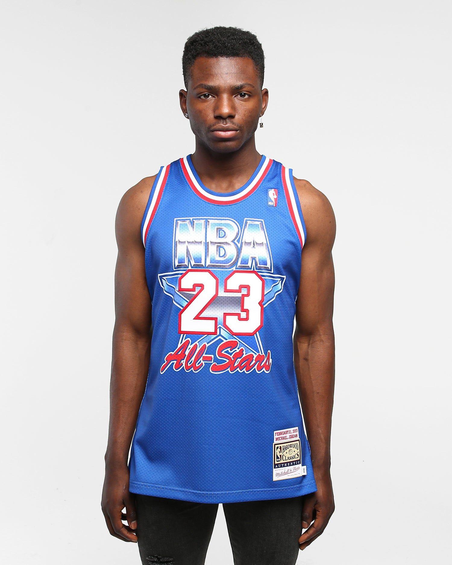 Mitchell & Ness '93 All Star East Michael Jordan #23 Authentic NBA Jersey Blue sold by Culture Kings