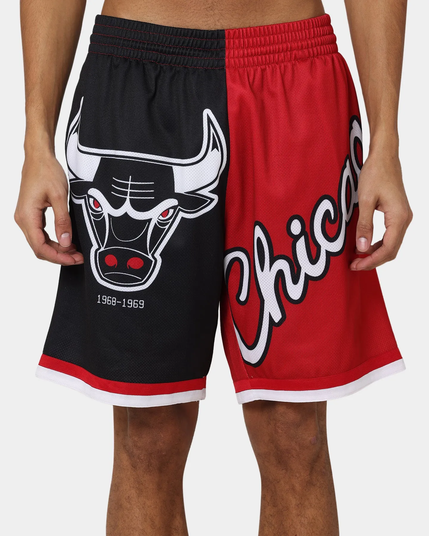Mitchell & Ness Chicago Bulls Big Face 5.0 Shorts Black sold by Culture Kings product image thumbnail 3