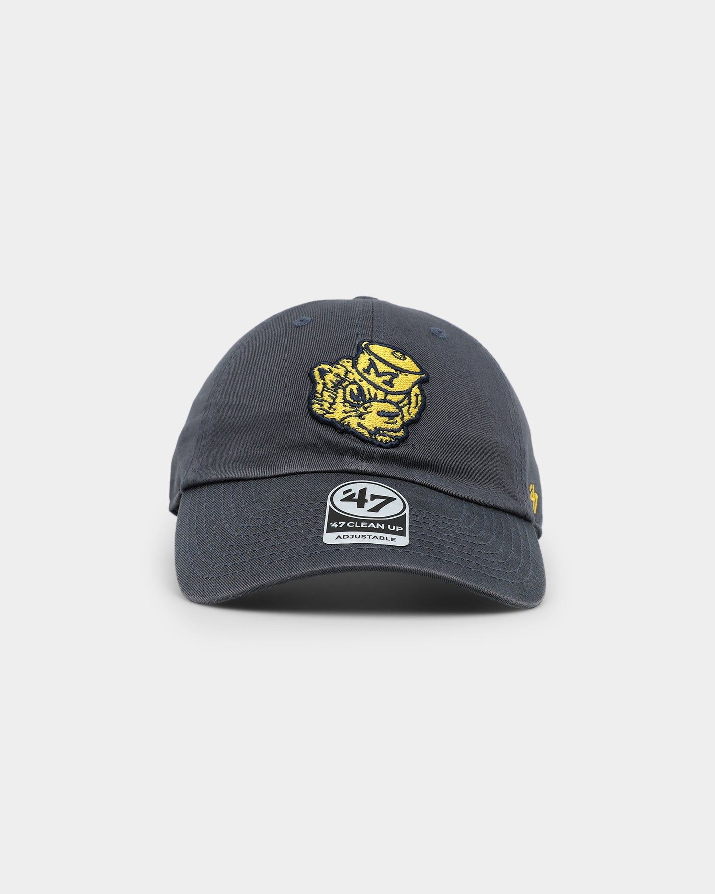47 Brand Michigan Wolverines '47 Clean Up Strapback Vintage Navy sold by Culture Kings
