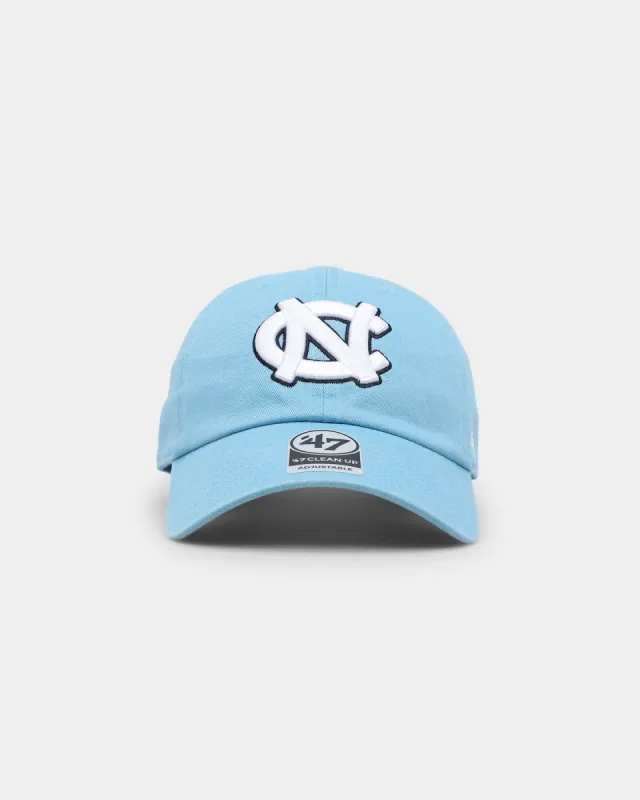 47 Brand North Carolina Tar Heels UNC '47 Clean Up Strapback Columbia sold by Culture Kings