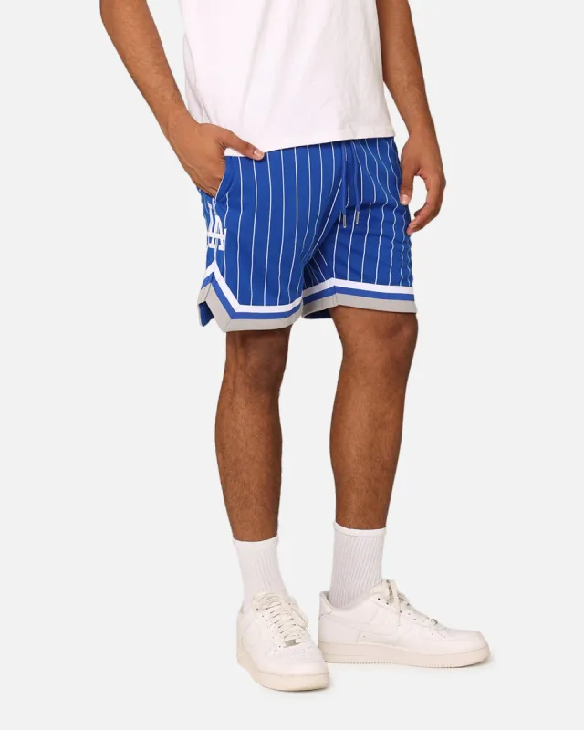 New Era Los Angeles Dodgers Pinstripe Shorts OTC sold by Culture Kings