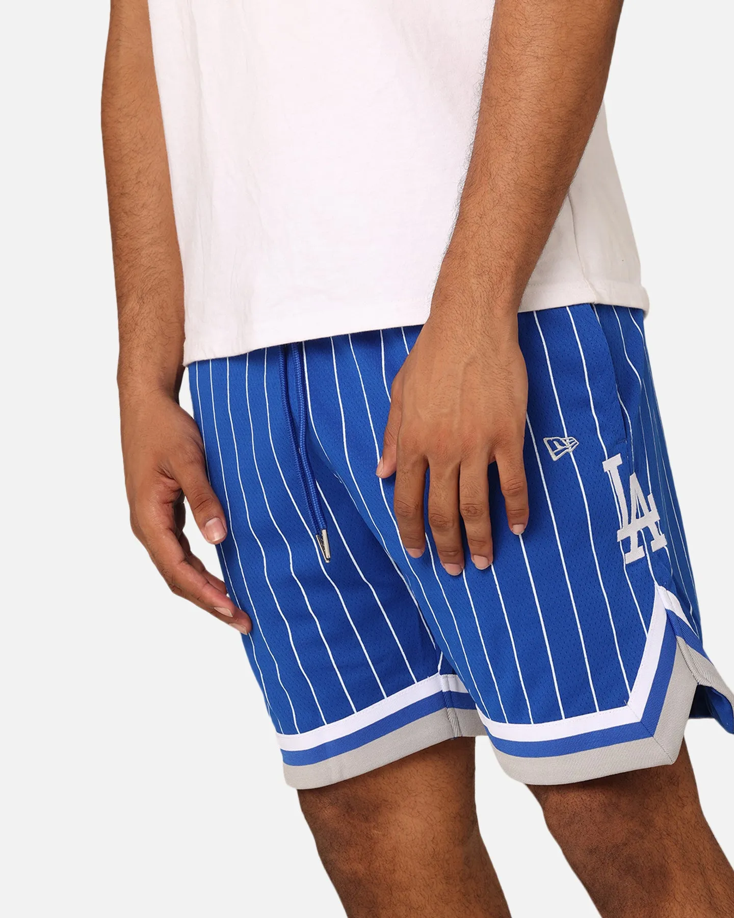 New Era Los Angeles Dodgers Pinstripe Shorts OTC sold by Culture Kings product image thumbnail 4