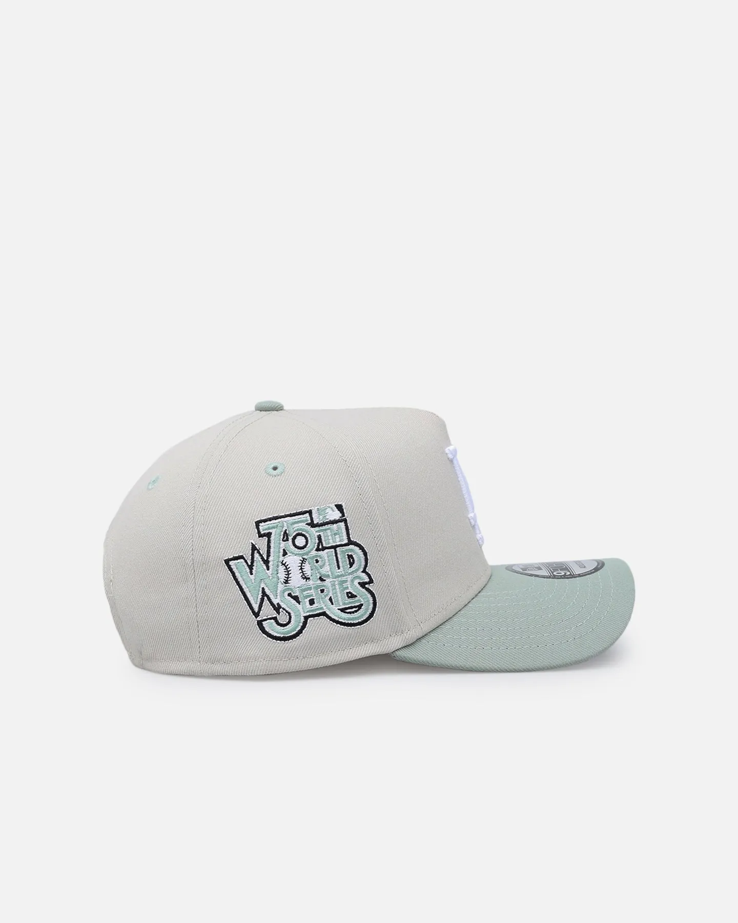 New Era Los Angeles Dodgers 'Sea Glass' 9FORTY A-Frame Snapback Stone/Green sold by Culture Kings product image thumbnail 3