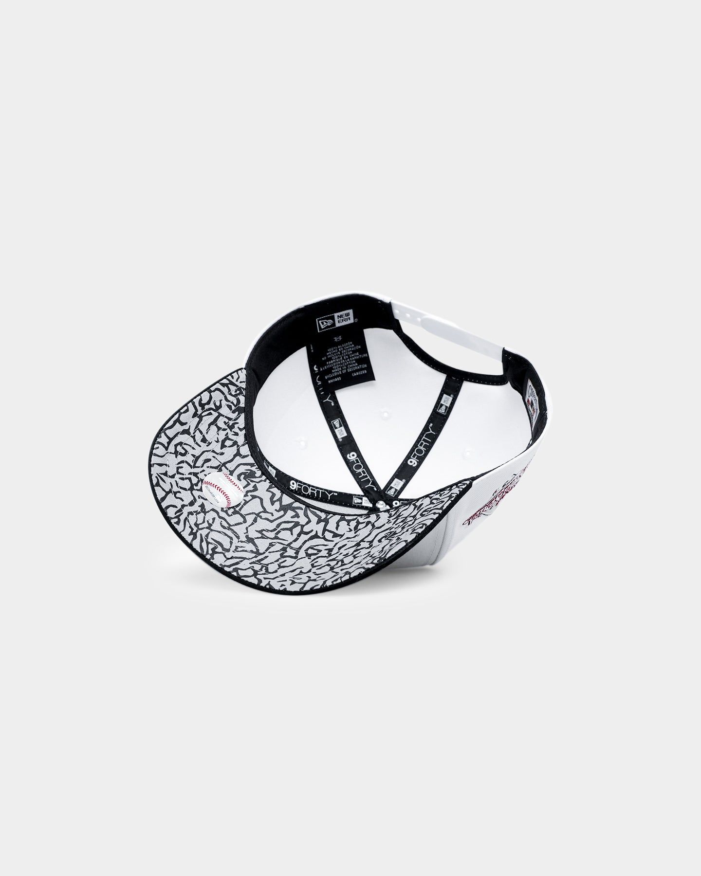 New Era Los Angeles Dodgers 'Cement Grey' 9FORTY A-Frame Snapback White sold by Culture Kings product image thumbnail 6