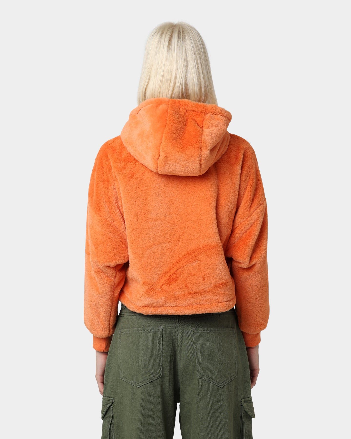 Karl Kani Varsity Plush Oversized Hoodie Orange sold by Culture Kings product image thumbnail 4