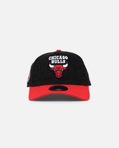 New Era Chicago Bulls '2-Tone Corduroy' 9FORTY A-Frame Snapback Black sold by Culture Kings