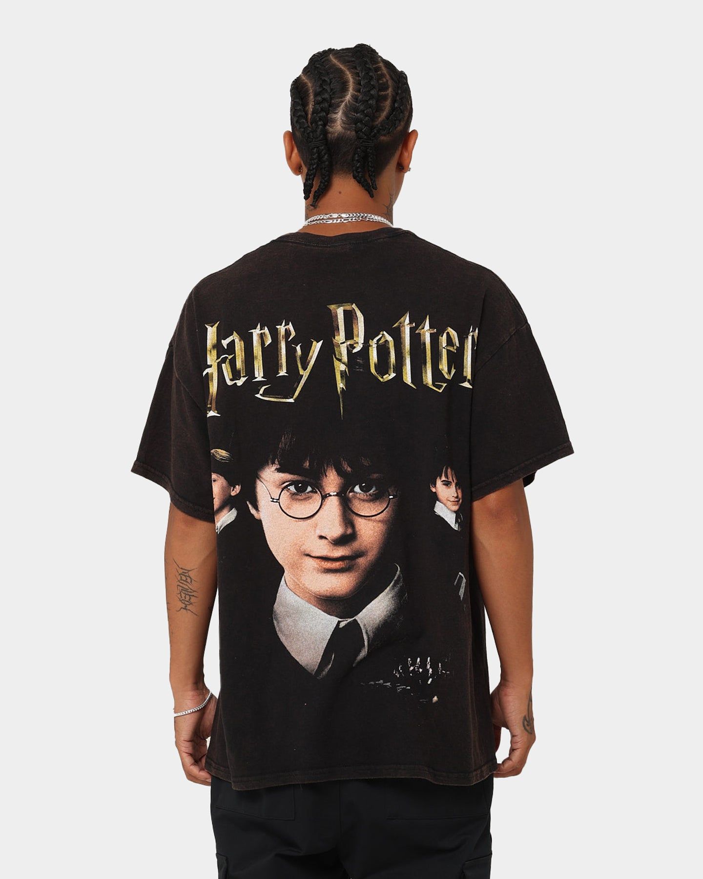 American Thrift X Harry Potter Potter Vintage T-Shirt Black Wash sold by Culture Kings product image thumbnail 6