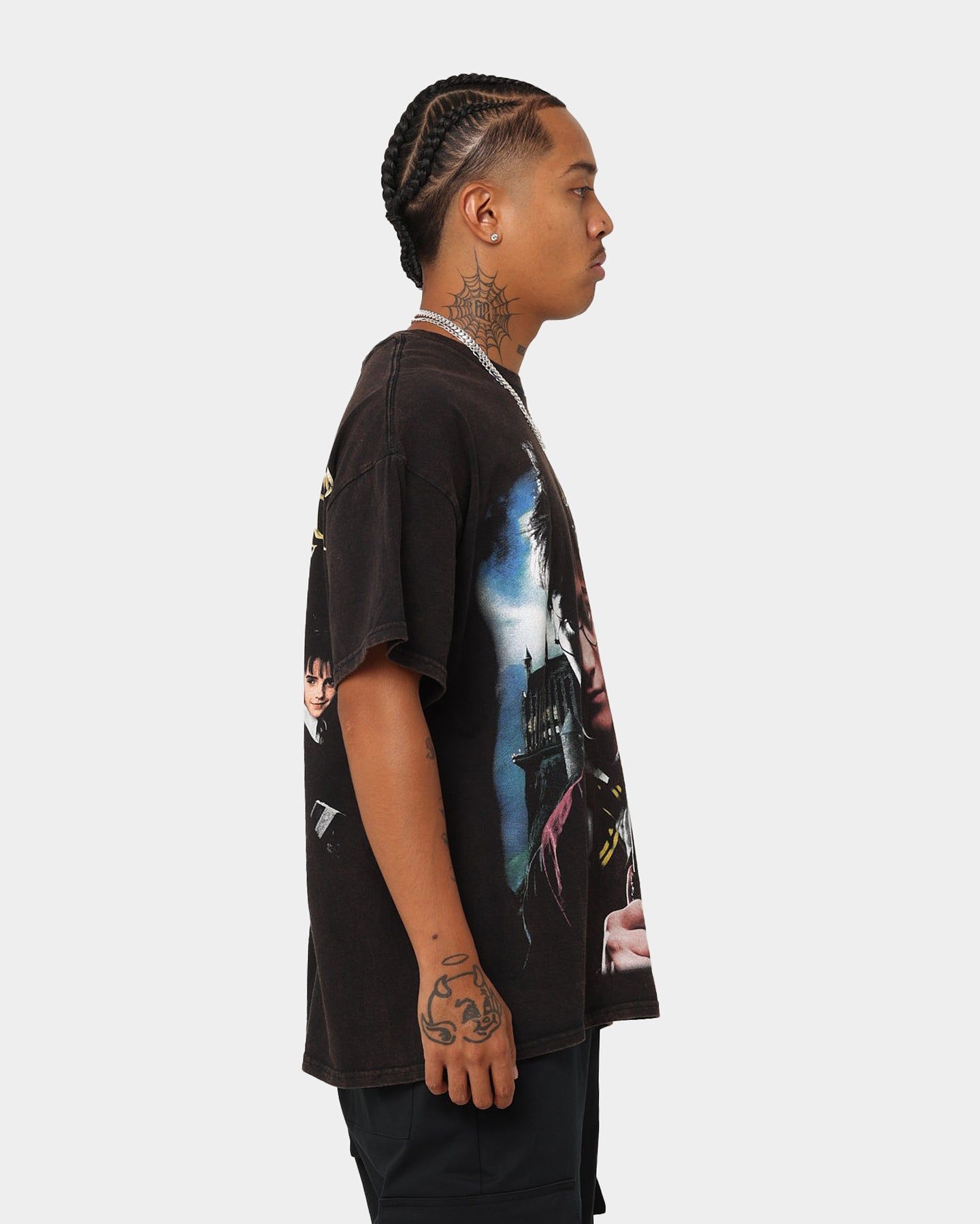 American Thrift X Harry Potter Potter Vintage T-Shirt Black Wash sold by Culture Kings product image thumbnail 7