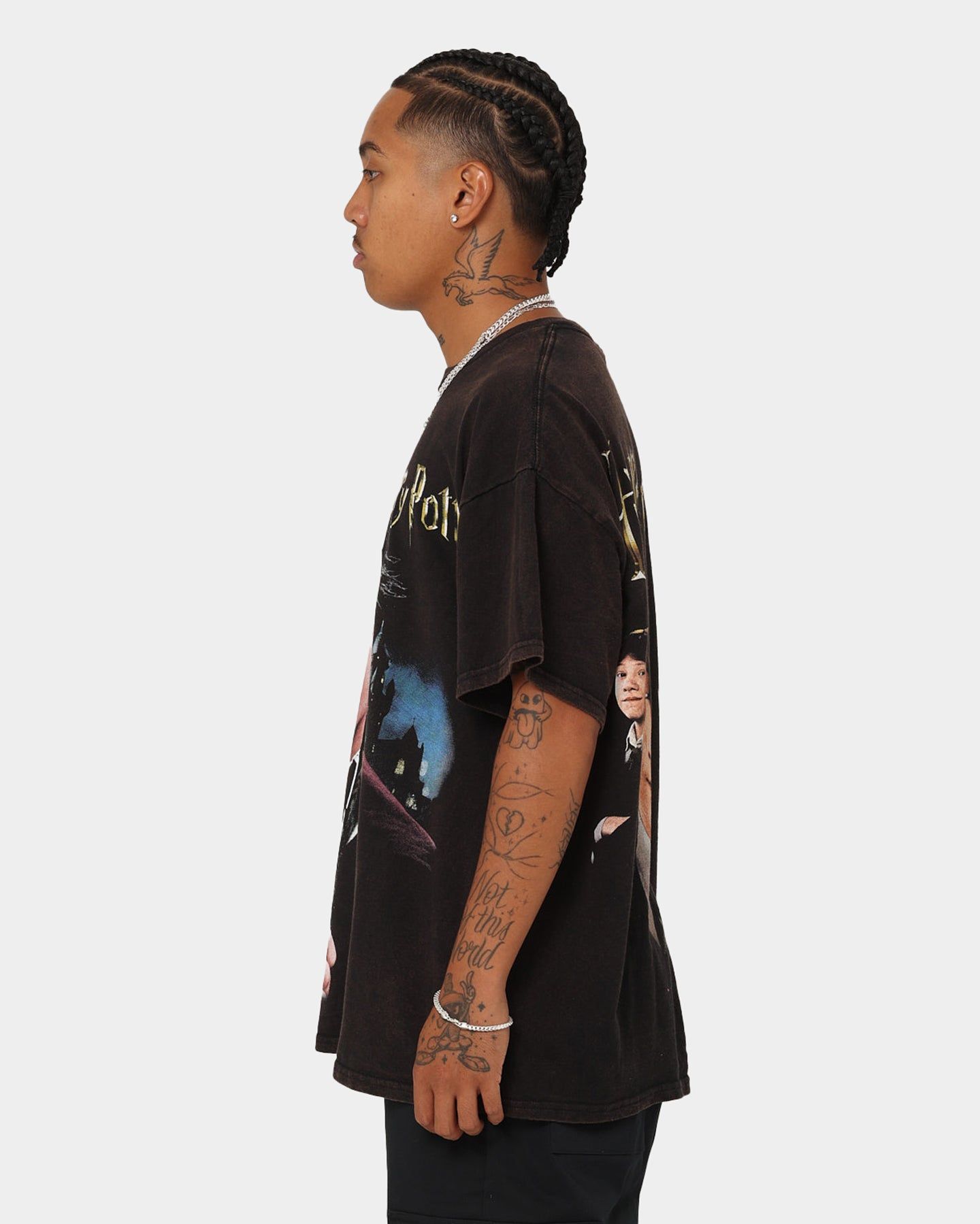 American Thrift X Harry Potter Potter Vintage T-Shirt Black Wash sold by Culture Kings product image thumbnail 8
