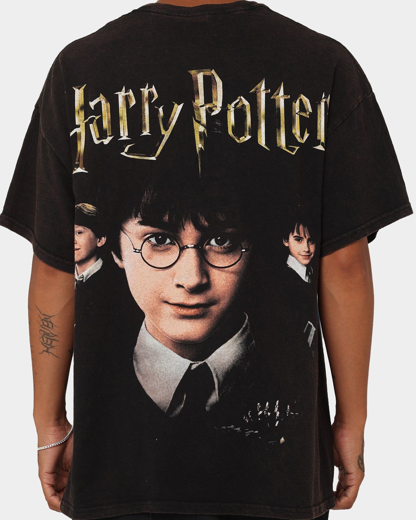 American Thrift X Harry Potter Potter Vintage T-Shirt Black Wash sold by Culture Kings product image thumbnail 5