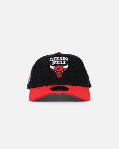 New Era Chicago Bulls '2-Tone Corduroy' 9FORTY A-Frame Snapback Black sold by Culture Kings