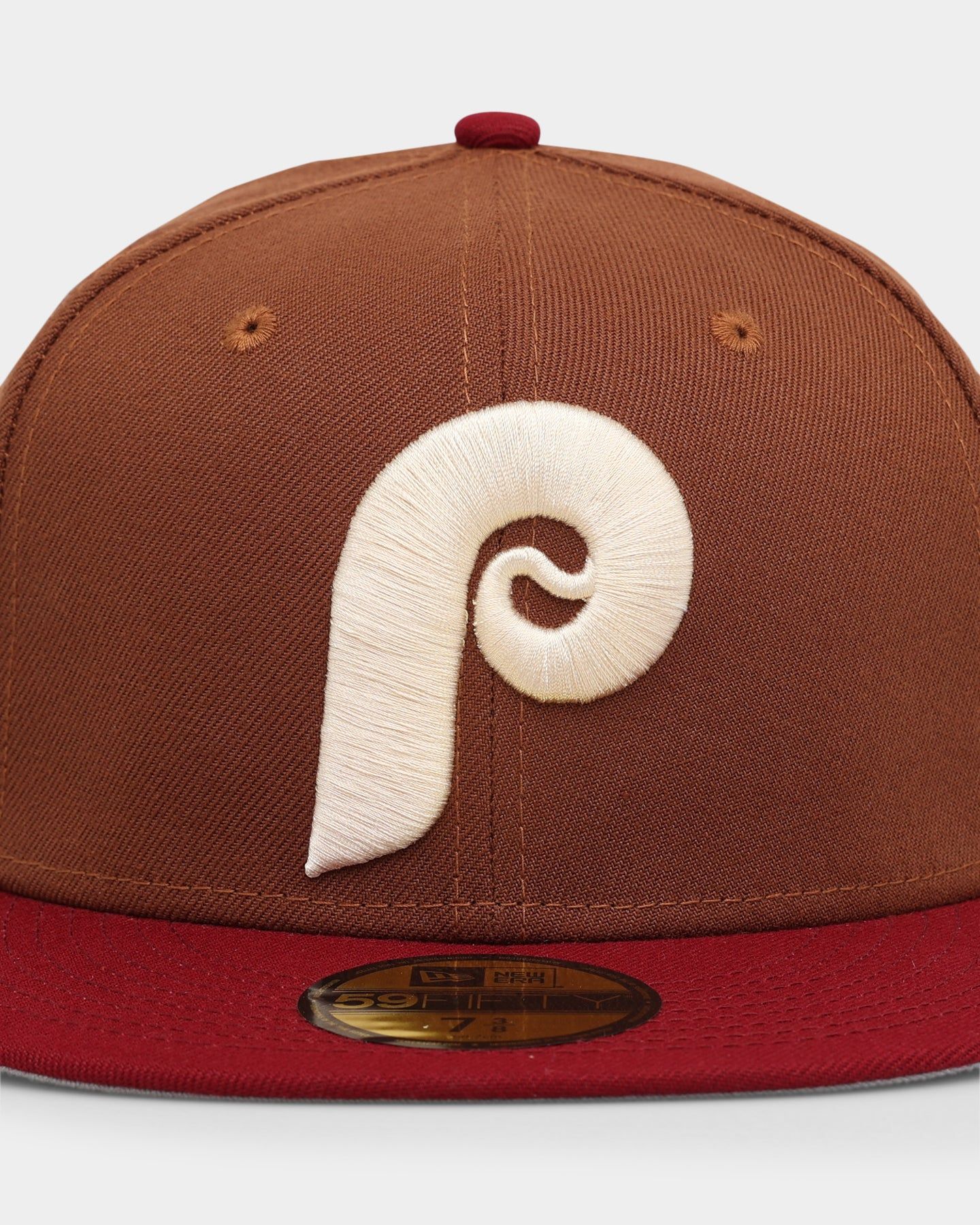 New Era Philadelphia Phillies 'Harvest' 59FIFTY Fitted Dark Brown sold by Culture Kings product image thumbnail 5