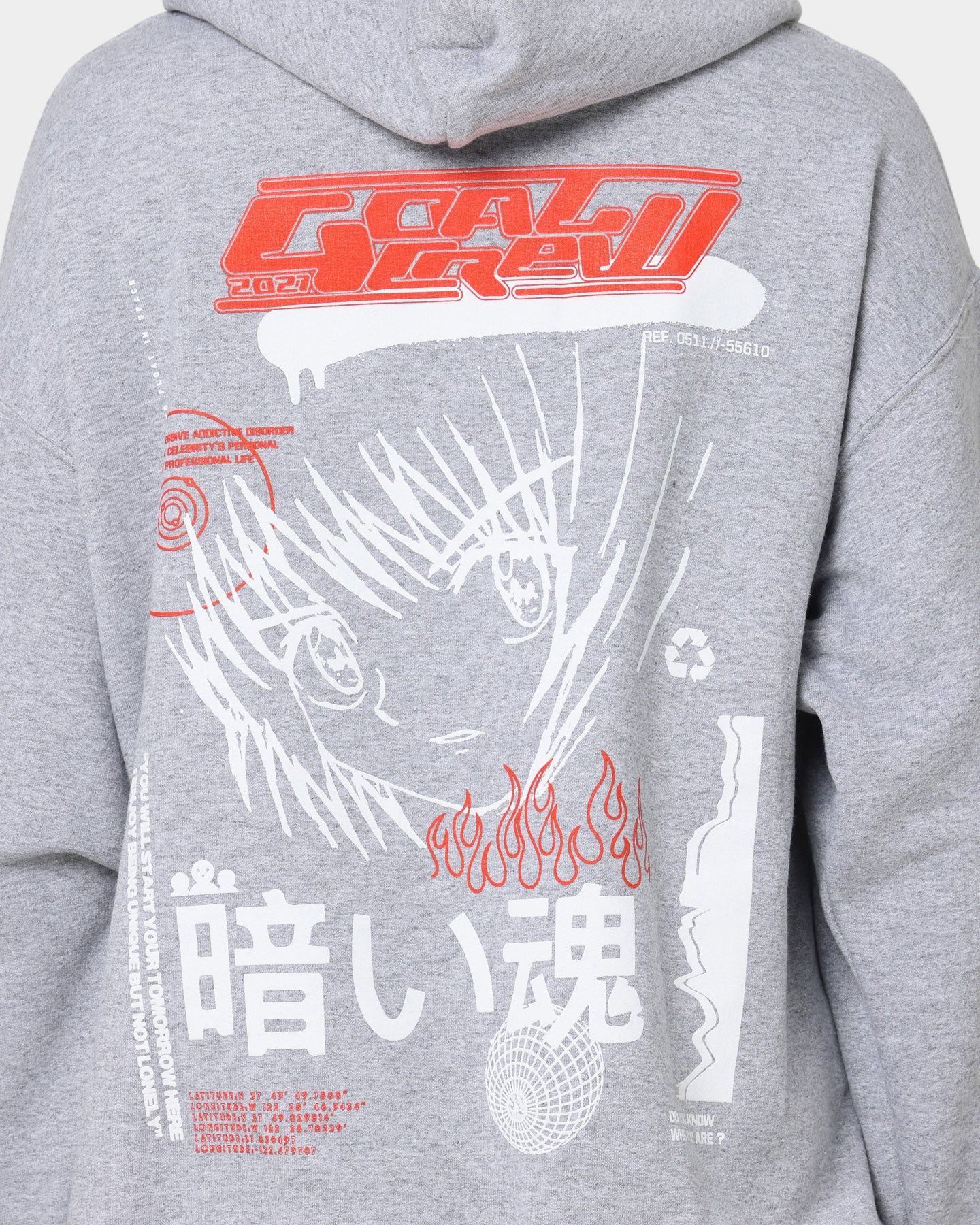 Goat Crew Sapporo Hoodie Grey sold by Culture Kings product image thumbnail 5