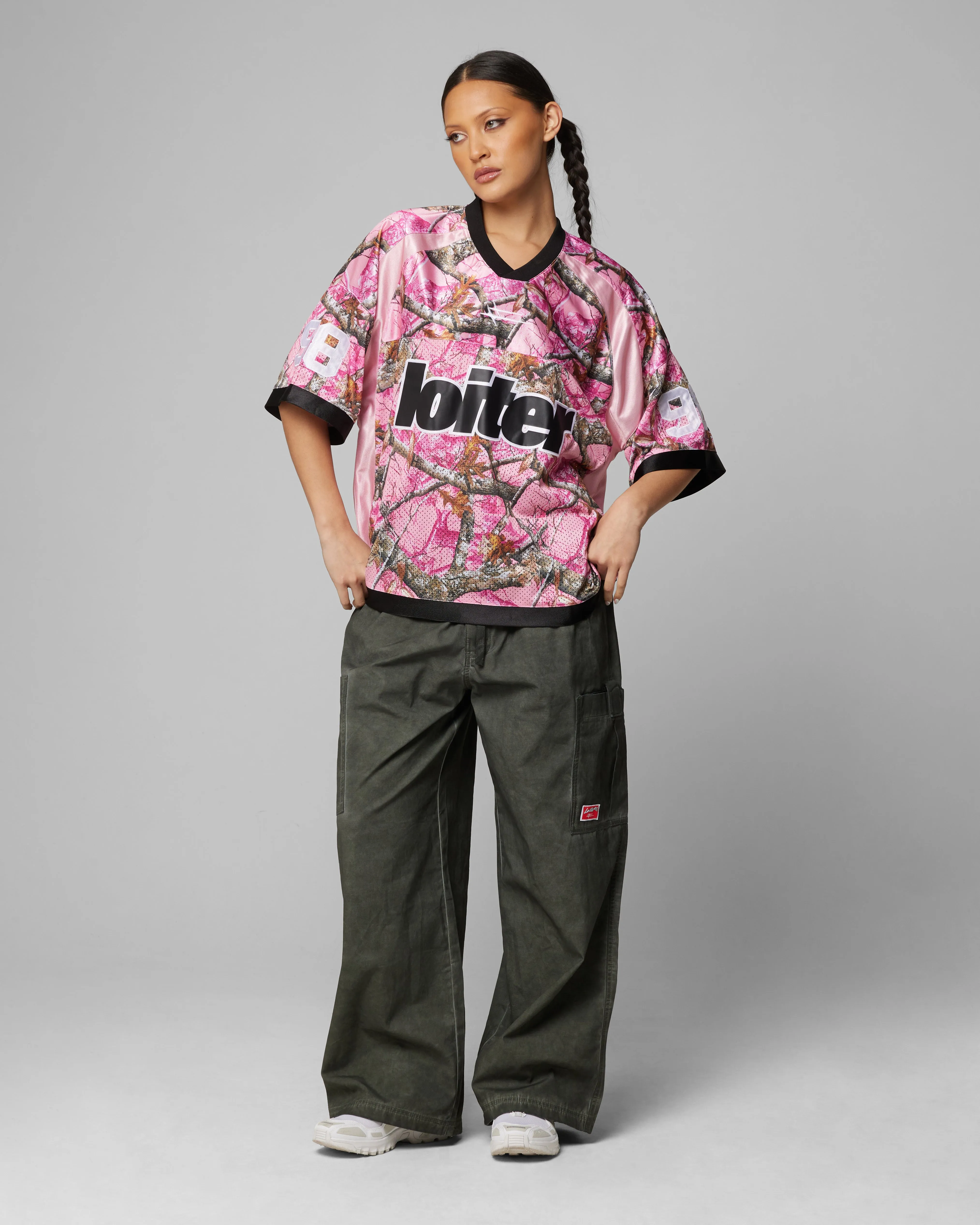 Loiter Training Jersey Pink Camo sold by Culture Kings product image thumbnail 2