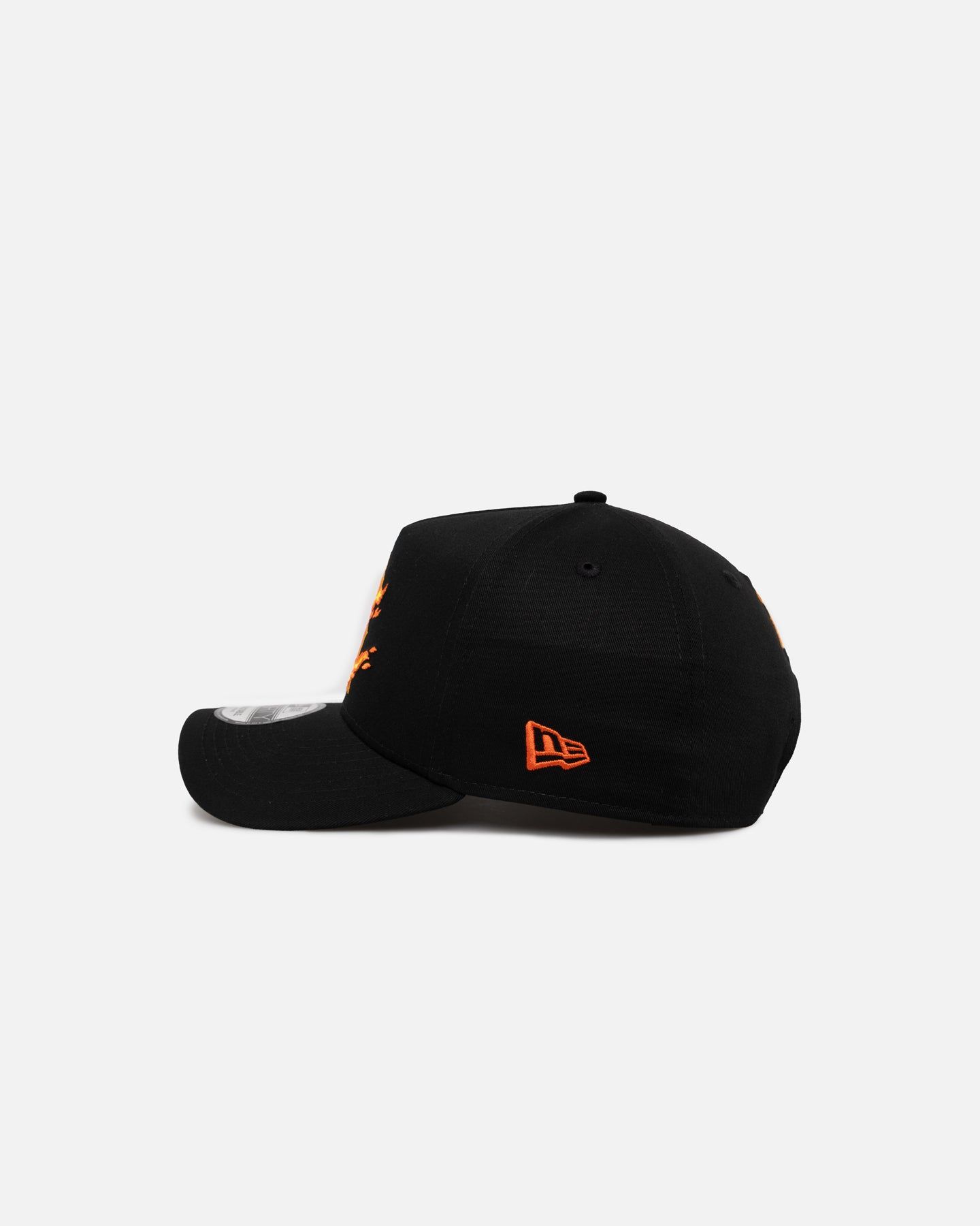 New Era Anaheim Angels 'Black Flame' 9FORTY A-Frame Snapback Black/Flame sold by Culture Kings product image thumbnail 4