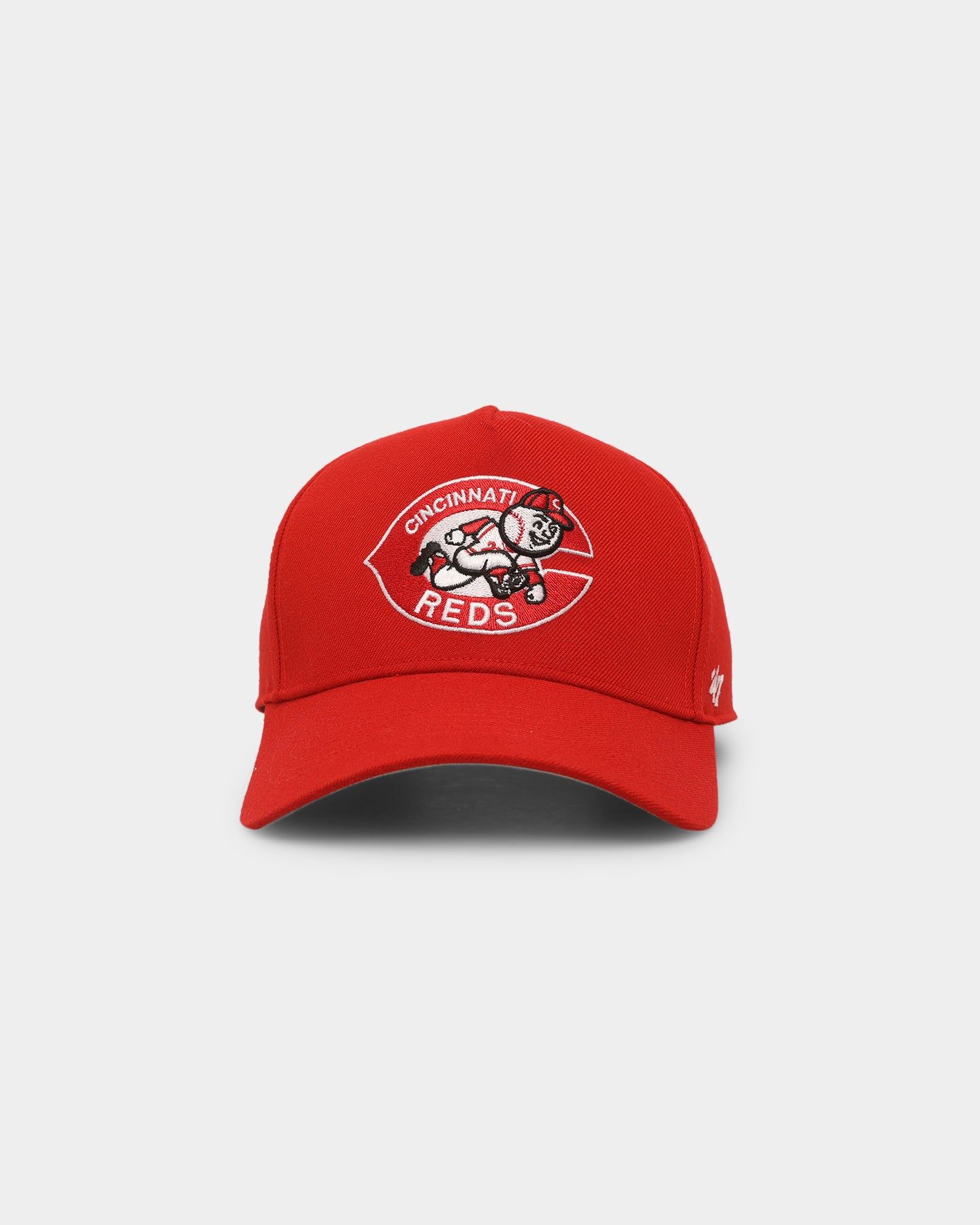 47 Brand Cincinnati Reds Cooperstown Retro Logo 47 MVP DT Snapback Red sold by Culture Kings