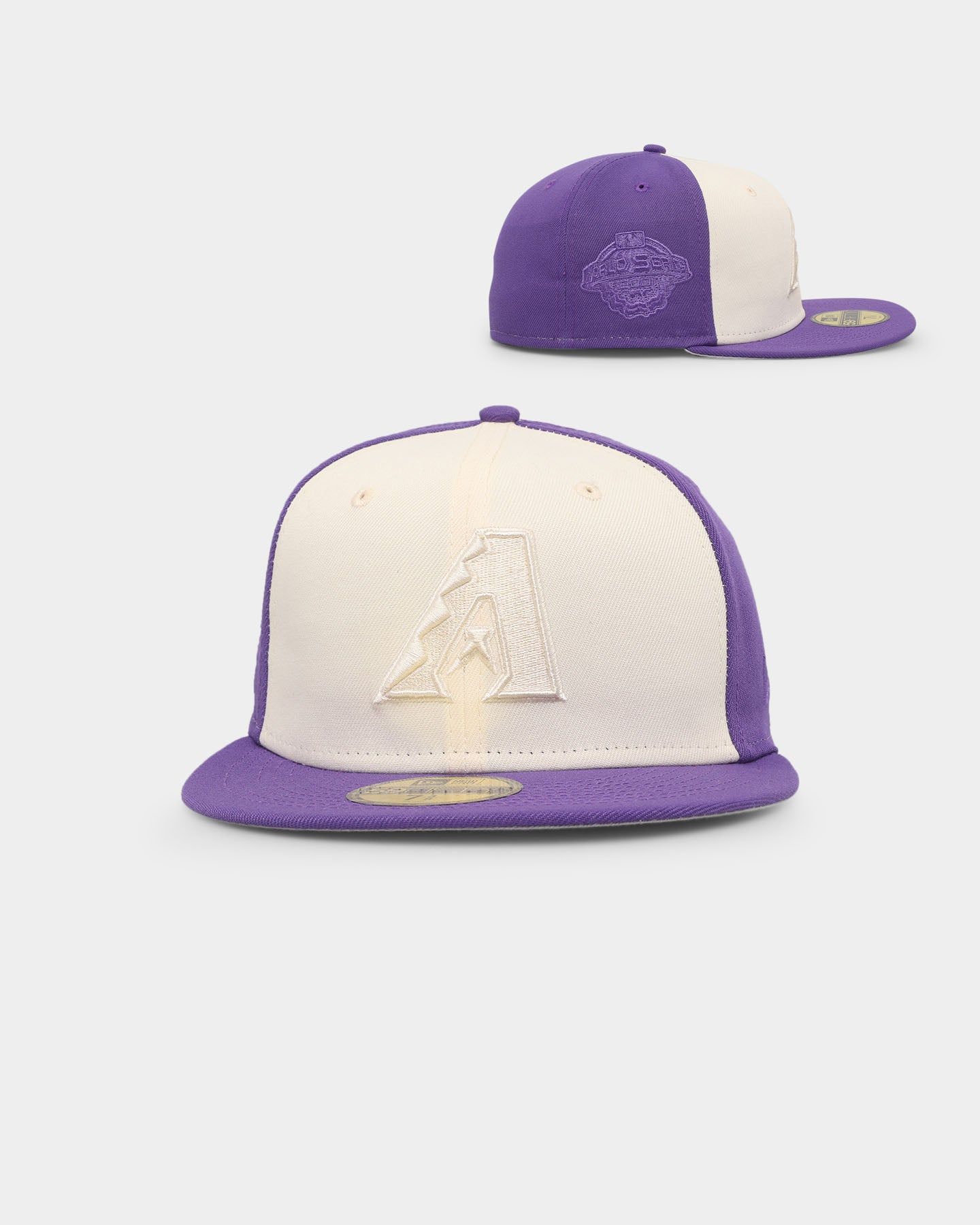 New Era Arizona Diamondbacks 'Tonal Two-Tone' 59FIFTY Fitted Light Beige sold by Culture Kings