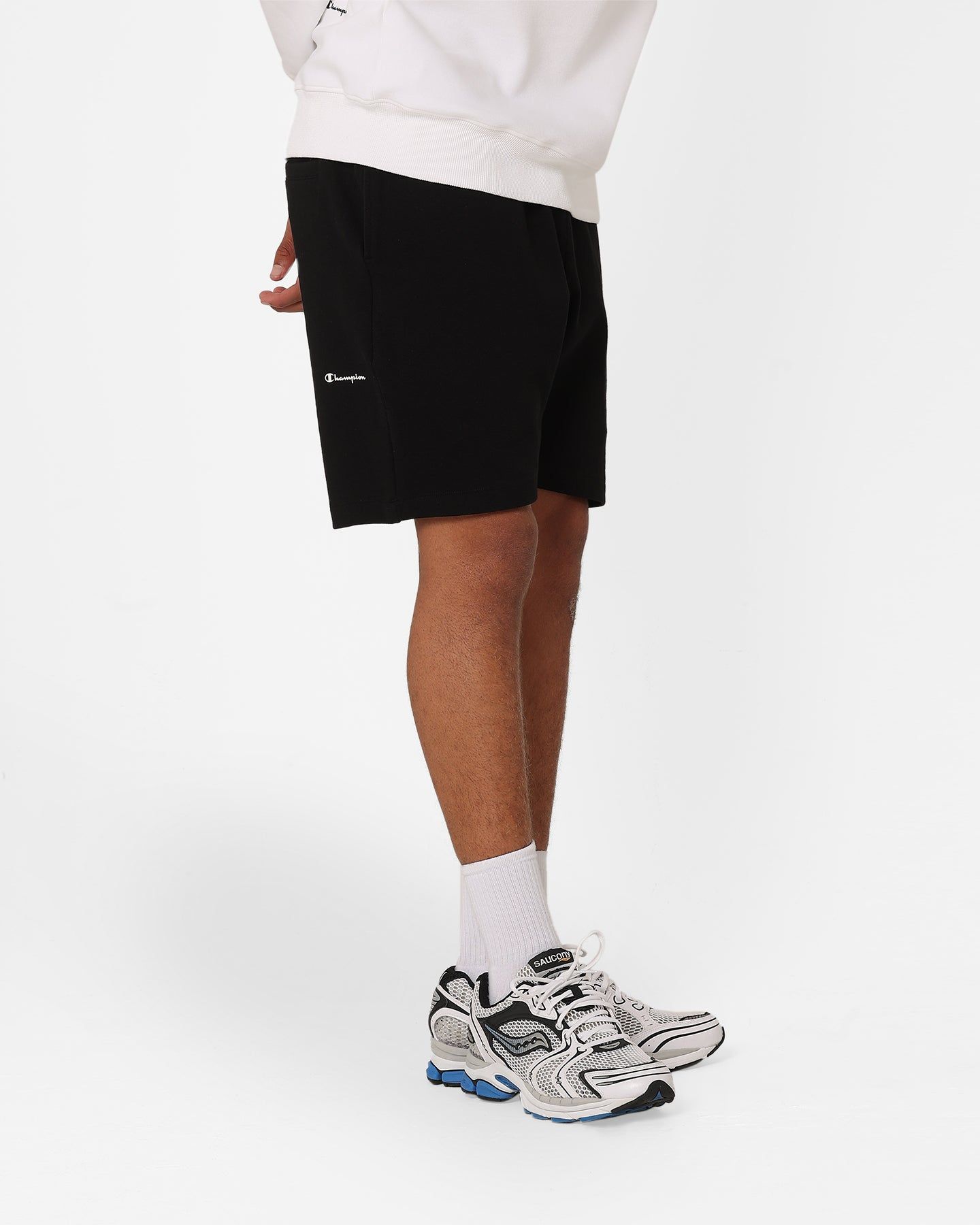 Champion Rochester Base Shorts Black sold by Culture Kings product image thumbnail 5