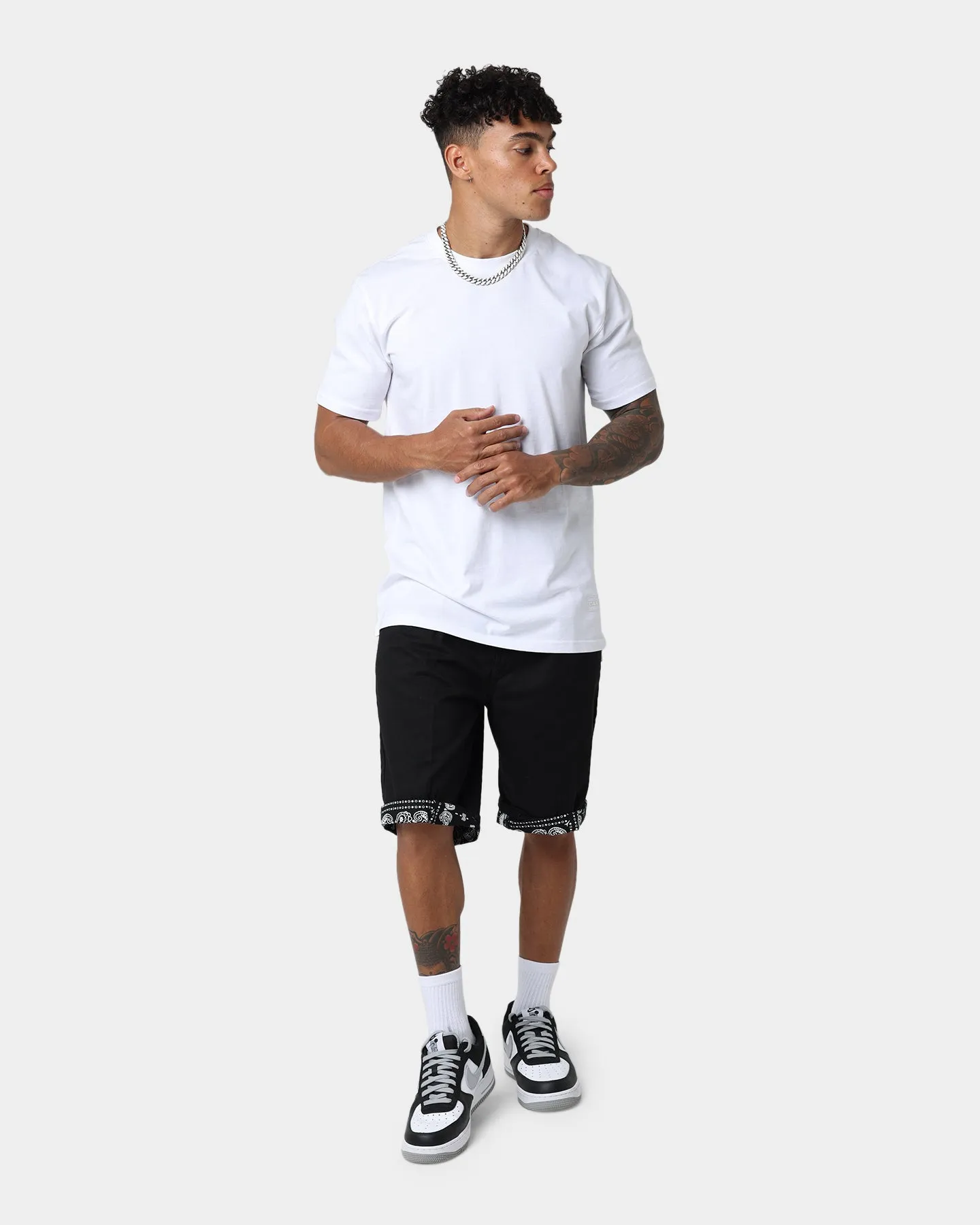 Carre Bandana Ultra Chino Shorts Black sold by Culture Kings product image thumbnail 2
