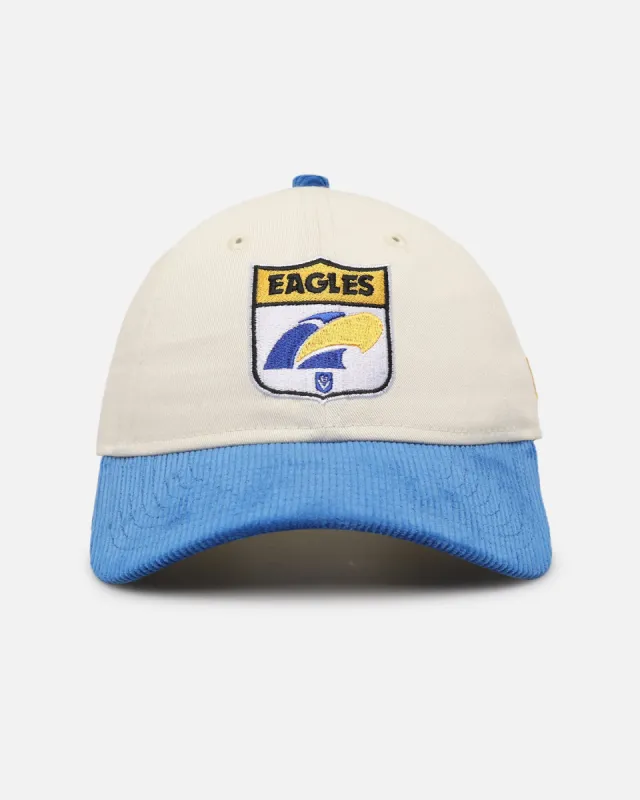 New Era West Coast Eagles 9TWENTY Strapback Chrome White sold by Culture Kings