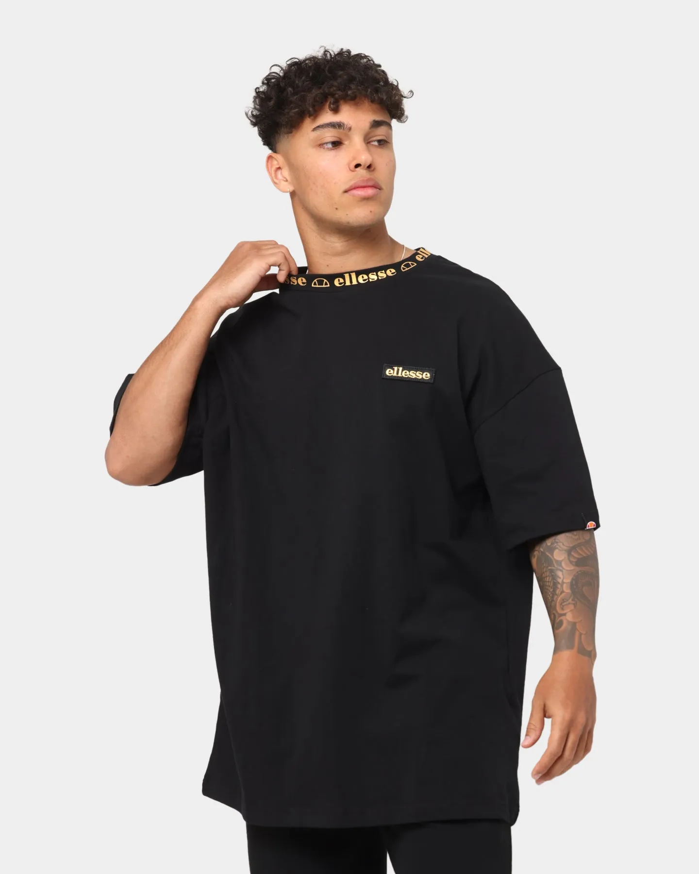 Ellesse Fleck T-Shirt Black sold by Culture Kings product image thumbnail 2