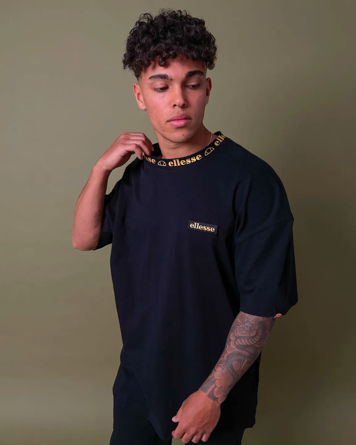 Ellesse Fleck T-Shirt Black sold by Culture Kings