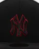 New Era New York Yankees "Scarlet Bottom" 59FIFTY Fitted Black/Scarlet sold by Culture Kings