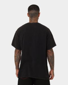Goat Crew GC Spirit Vintage T-Shirt Black Wash sold by Culture Kings